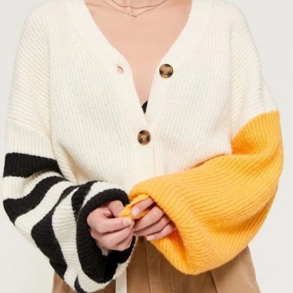 Colorblock cardigan - Picture 2 of 4